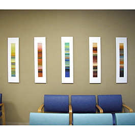 病院待合室の絵画