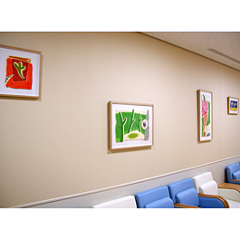 明石医療センターに飾られている絵画