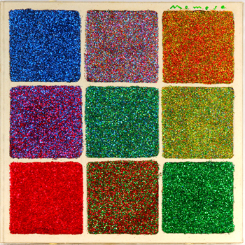Glitter Blue、Orange、Green and Red